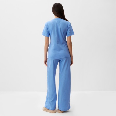Pajama female (T -shirt and trousers) KAFTAN GUSSI p. 48-50, blue-3