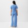 Pajama female (T -shirt and trousers) KAFTAN GUSSI p. 48-50, blue