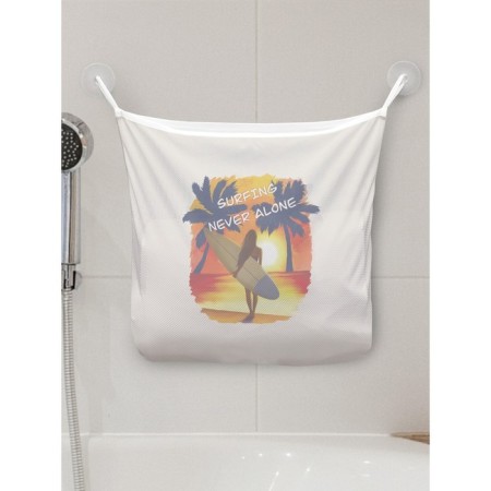 Organizer in a bath on sunset sunset, to store toys and trifles, size 33x39 cm