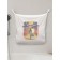 Organizer in a bath on sunset sunset, to store toys and trifles, size 33x39 cm