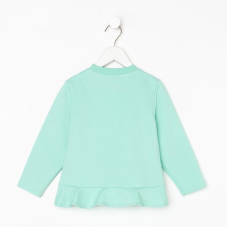Svitshot for a girl with a kAFTAN "Basic Line" size size 30 (98-104), mint color-9
