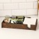 Bread a wooden bread with a stand under spices, 35.6 x 20.4 x 24.8 cm, wenge