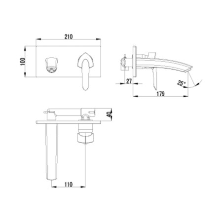Lemark Mars LM3526s washbasin mixer, chrome-1