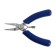Long -folded towers for electronics, mini tundra, stainless steel. Steel, anti -slip handles, 90 mm