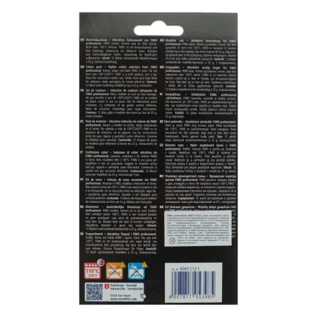 A set of plastic - polymer clay, Professional, 12 colors of 25 g-1