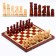 Chess Polish Madon, Manual Work, 49 x 49 cm, King H = 12.5 cm Pig H-6.5 cm