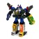 Warrior robot, transforms, assembled from 5 cars