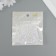 Beads for creativity plastic "Round. White" d = 3-8 mm, set 10 grams