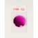 Mirror Warehouse Circle (2) C/Ficked up D6.5cm metallic plastic pink bag QF