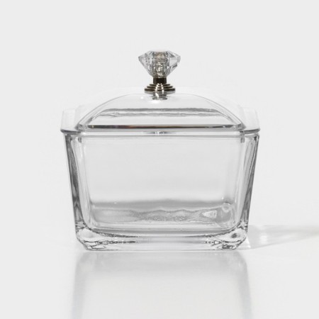 Glass Menacle on the stand "Gold", 19.5 × 19.5 cm-1