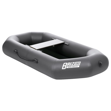 Breeze 190 boat, with strokes, gray color