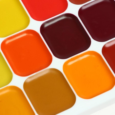 Watercolor "Ray" de luxe, 24 colors, without brush-5