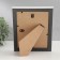 Photo frame Plastic "Mira" 15x21 cm, 642461 ivory (plastic screen)