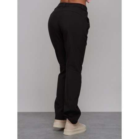 Sports female trousers, size 48, black color-9