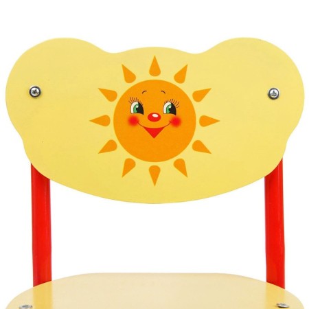 Children's chair "Kuzya. Sunny ", adjustable, collapsible-1