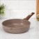 Granite Brown pan, d = 26 cm, anti -stick coating, removable handle, mix color