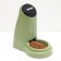 Auto feeder 3.8 liters, non -slip legs, green