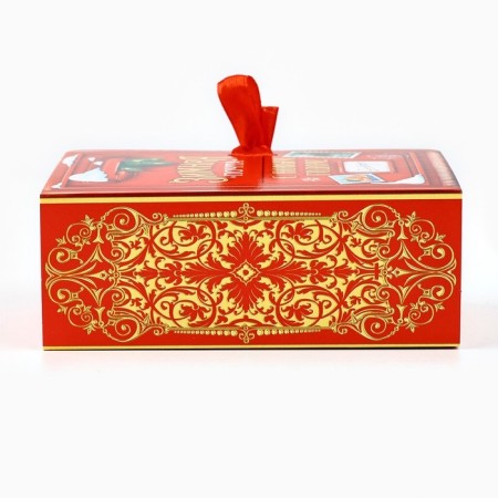 Folding New Year's Box “Winter Post”, 12 x 8 x 4.5 cm, New Year-3