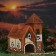 Aroma lamp house "August", 15 cm, handmade, mix