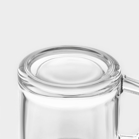 BASIC glass mug, 380 ml-3