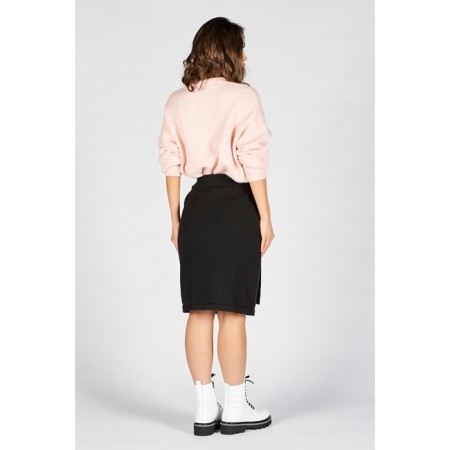 Women's skirt, size s, black color-1