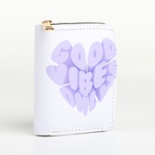 Lightning wallet, white color