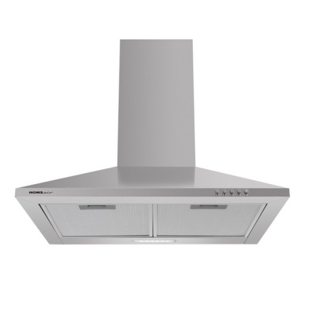 Kitchen hood Homsair Delta 50, 23 m2, 3 modes, stainless steel-1