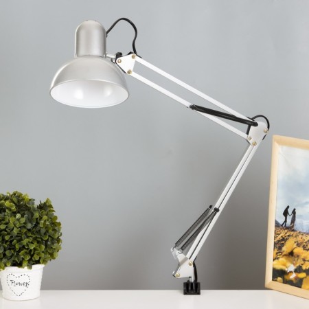 Table lamp on a hinges 800 "Crucian, silver" E27 40W Risalux