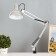 Table lamp on a hinges 800 "Crucian, silver" E27 40W Risalux