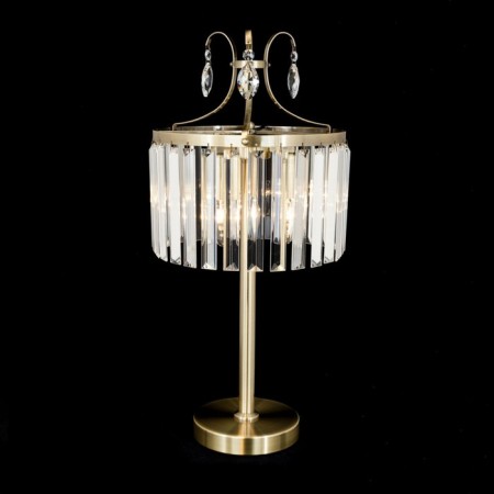 Lapel -Decorative lamp Citilux "Inga" CL335833 27x27x56 cm, 3x60W, E14, brown color-6
