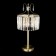 Lapel -Decorative lamp Citilux "Inga" CL335833 27x27x56 cm, 3x60W, E14, brown color