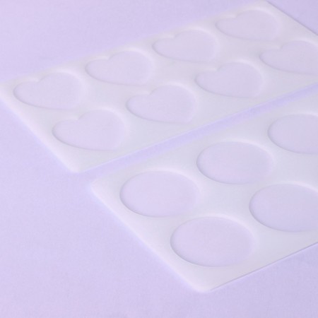 A set of chocolate shapes, 2 pcs, silicone, 23 × 12 cm, transparent color-2