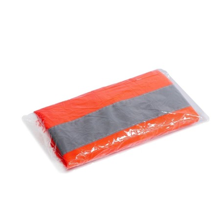 The vest is a signal, reflective, orange, 3 class, size L, 66 × 56 cm, 60g/m2-3