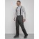 Semi -combinezone ski insulated male winter, size 48, khaki color
