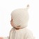Knitted children's hat minku, beige color, size 44-46