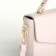 Women's bag on the valve, Textura, small size, beige color