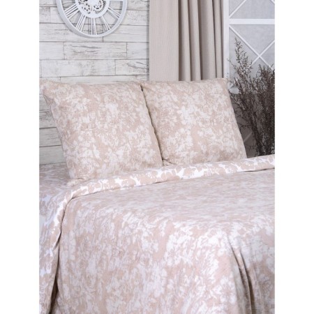 Bed linen Duet Charmer Sand, size 215x240 cm, 145x210 cm - 2 pcs, 70x70 cm - 2 pcs-1