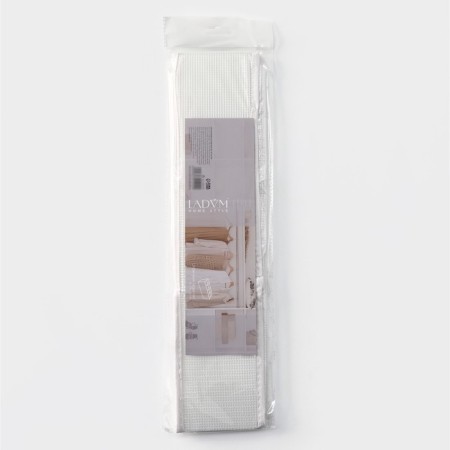 Organizer for storing linen LadOM, 8 cells, 28 × 16 × 10 cm, white color-9