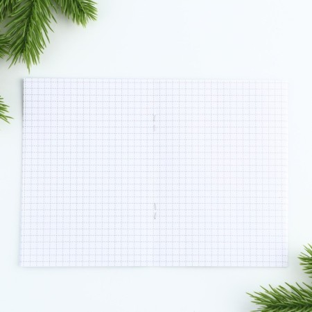 New Year. Notepad A6, 16 L "Snow Racing"-2