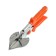 Scissors universal tundra, SK5, plastic, rubber, wood, metal, 45 - 135 °, 220 mm