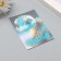 Postcard with seeds "grow itself" "happiness" snake 5*7cm