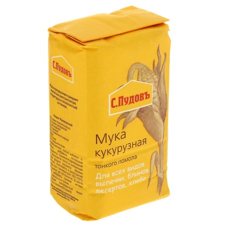 Flour "S. Pudov ", corn, 450 g