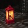 LED figure “Lantern with Santa Claus” 5.5 × 13 × 5.5 cm, plastic, batteries AG13x3, glow warm white