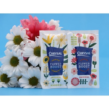 Universal top dressing for chopped flowers Chrysal, 10 g set 150 pcs