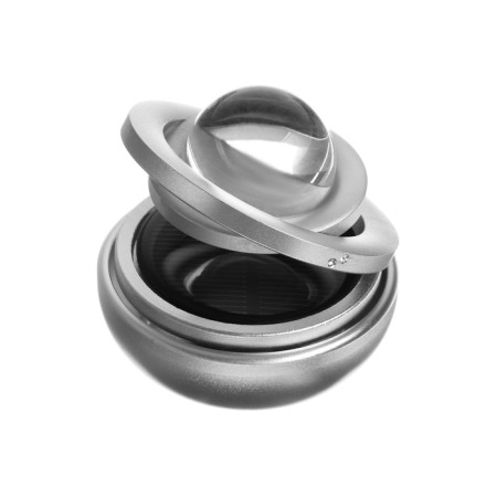 The accessory on the panel, gravitational rings, rotates from the sun, silver-5
