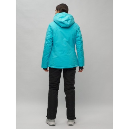 Ski suit female, size 44, blue color-29