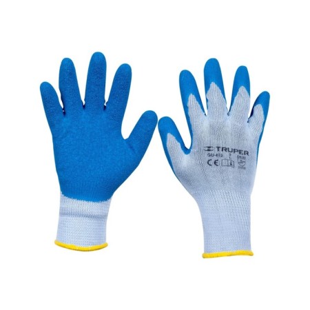 Gloves x/b, with latex coating, elastic, Truper