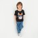 Children's T-shirt KAFTAN "Best Son" R.34 (122-128), Black