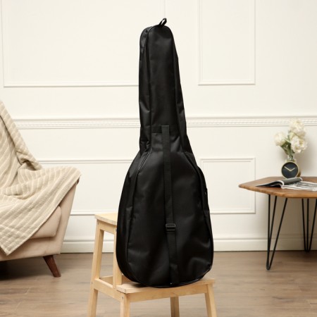 Classic guitar, black, 101 x 40 x 12 cm-3