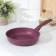Trendy Style pan, d = 22 cm, plastic handle, anti -stick coating, purple color